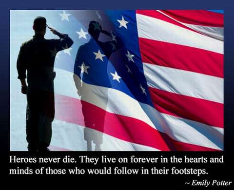 Memorial Day Heroes Never Die