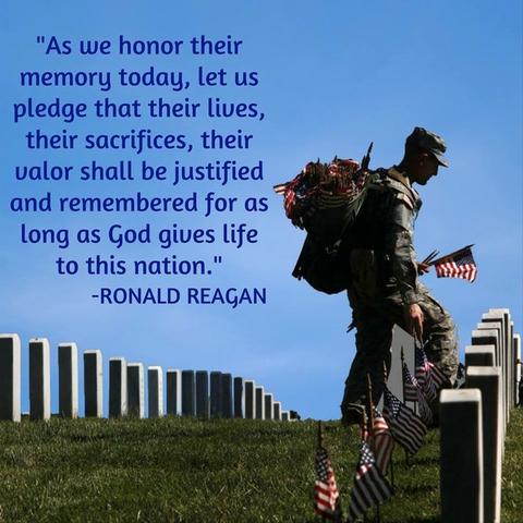 Memorial Day R Reagan